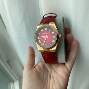 Michael kors red watch